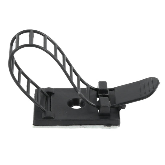 A36T-100Pcs 2 Sizes Adjustable Self-Adhesive Nylon Cable Straps Cable Ties Cord Clamp For Wire Management, Large And Small Peaceful Pleasures Health and Wellness Default Title