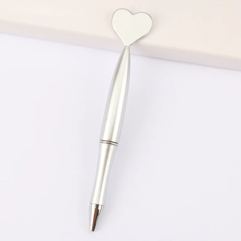 5-Pack Valentine's Day Heart Shape Pens | Black Ballpoint Ink