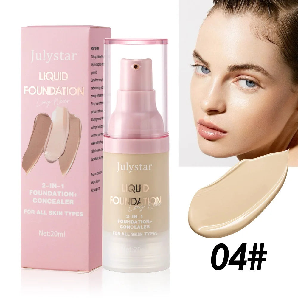 High Coverage Waterproof BB Cream Foundation – Oil Control 20ml