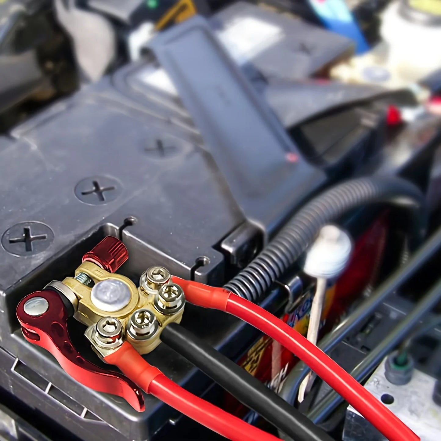 1 Pair 2 12V 24V Car Battery Terminals Quick Disconnect Wiring