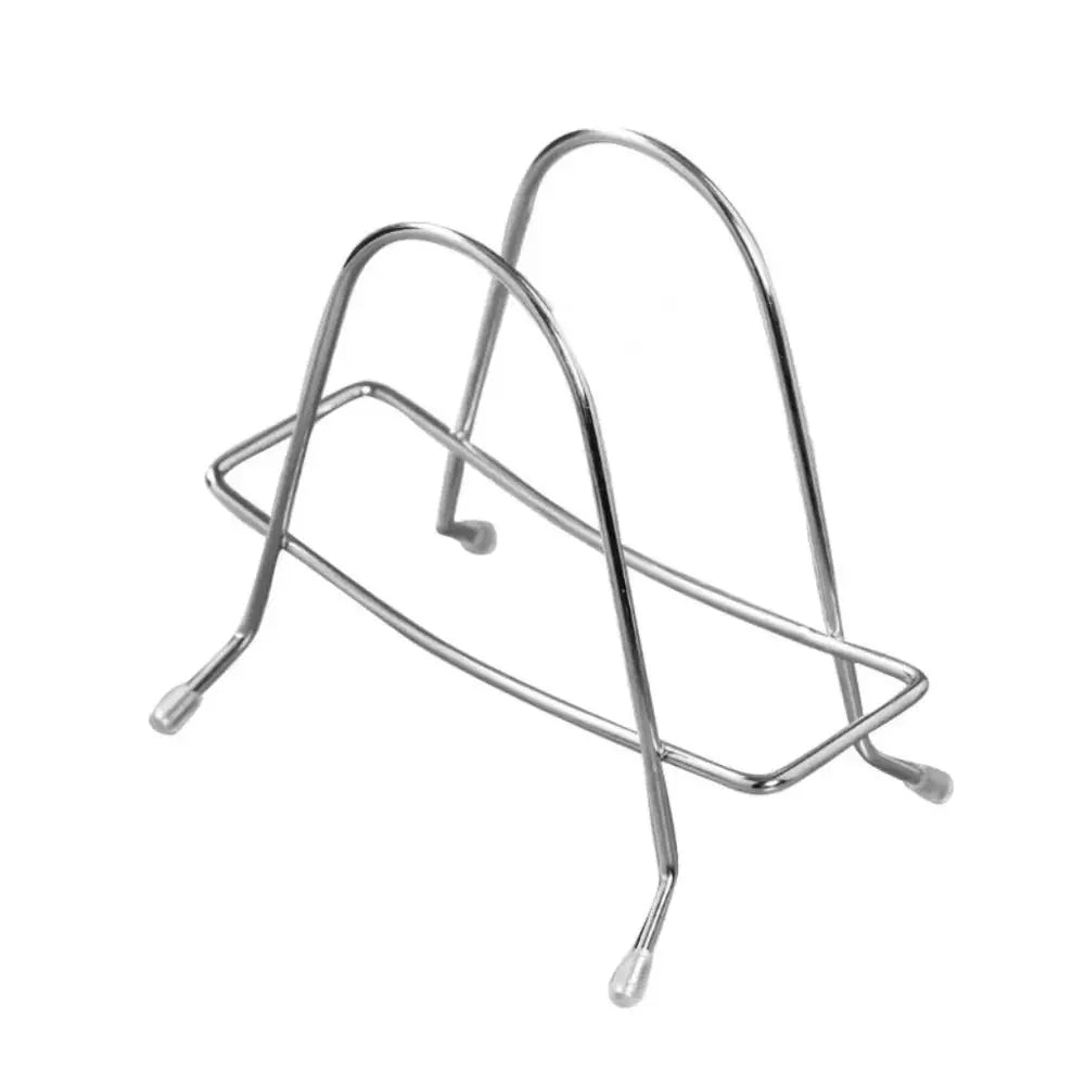 High quality cutting board rack Stainless Steel Chopping Cutting Board Storage Rack Stand household Kitchen Pot Lid Organizer Peaceful Pleasures Health and Wellness 1pc