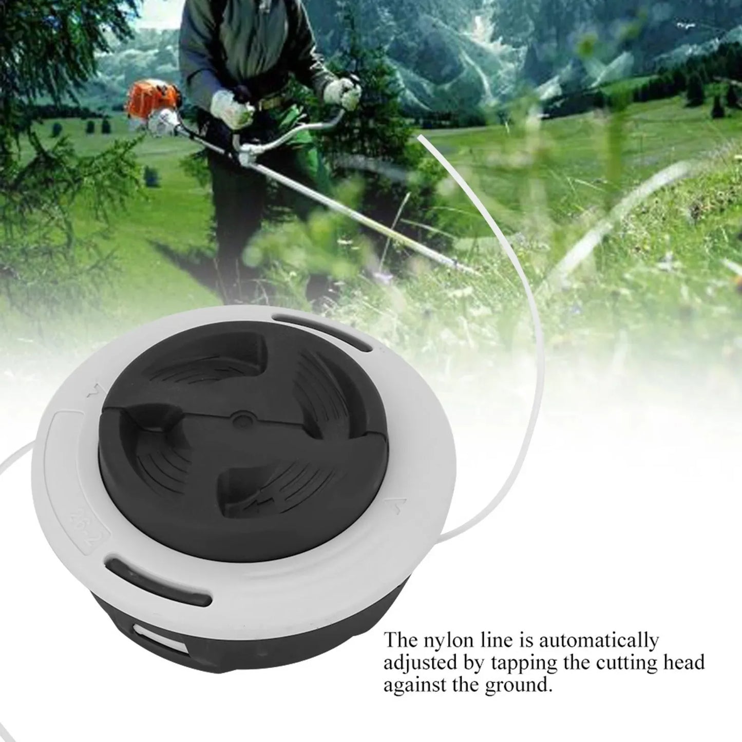 Replacement Dual Line Grass Trimmer Head C26-2 for Stihl Autocut FS55 FS56 FS70 FS80 FS85 FS90 FS110 FS120 FS130 FS240 FS250 Peaceful Pleasures Health and Wellness