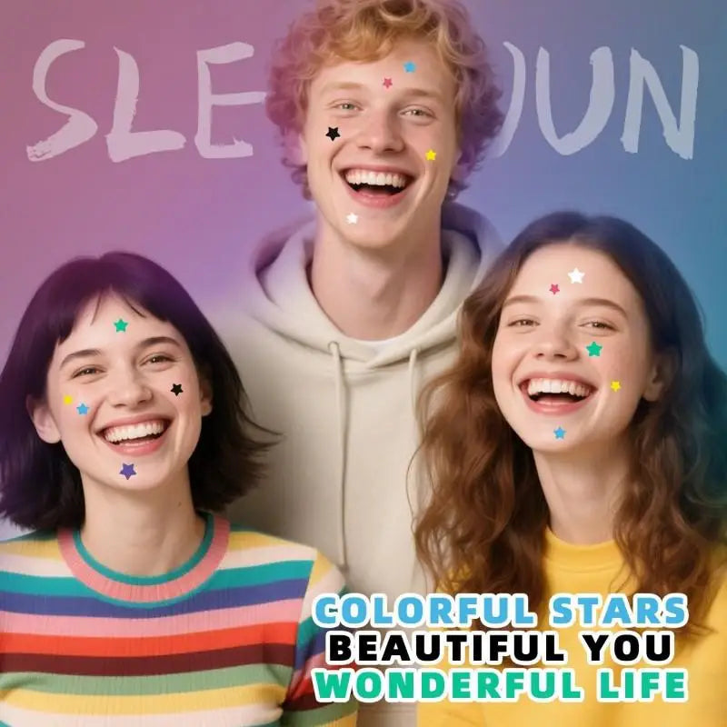 1400pcs Colorful PE Pimple Patches Cute Star Shaped Pimple Cover Sticker Invisible Pimple Cover Removal Pimple Patch Peaceful Pleasures Health and Wellness