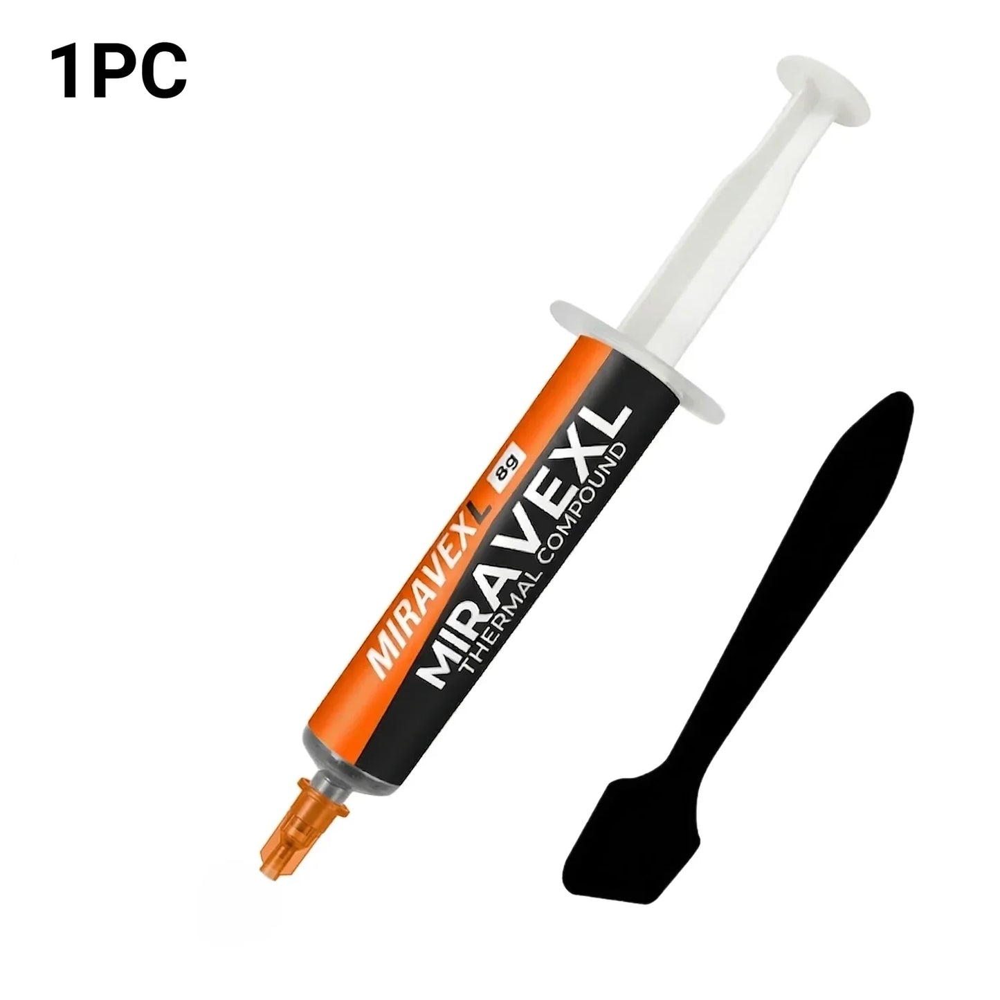 MIRAVEXL 8g Thermal Paste for CPU & GPU – 12.4W/mK Non-Conductive