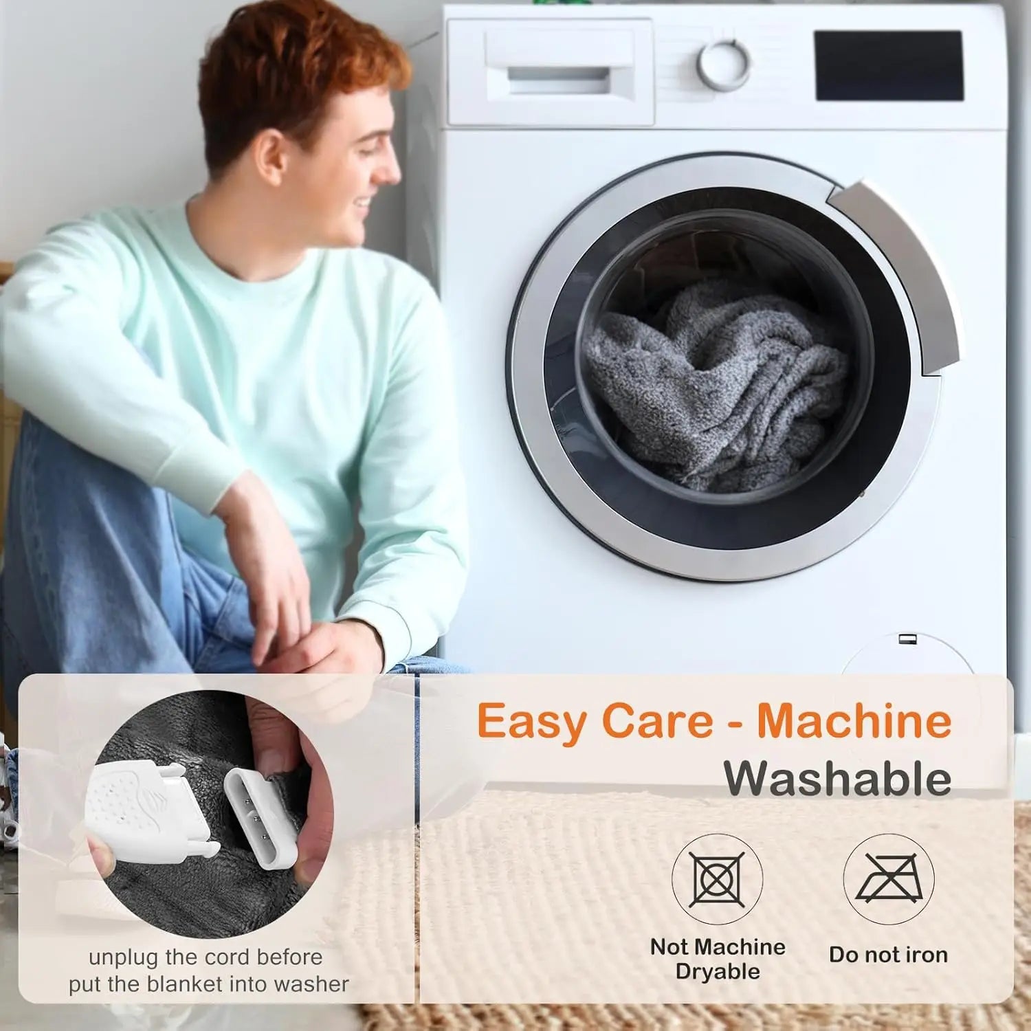 Twin Electric Heated Blanket – 10 Levels, Flannel & Sherpa Peaceful Pleasures Health and Wellness