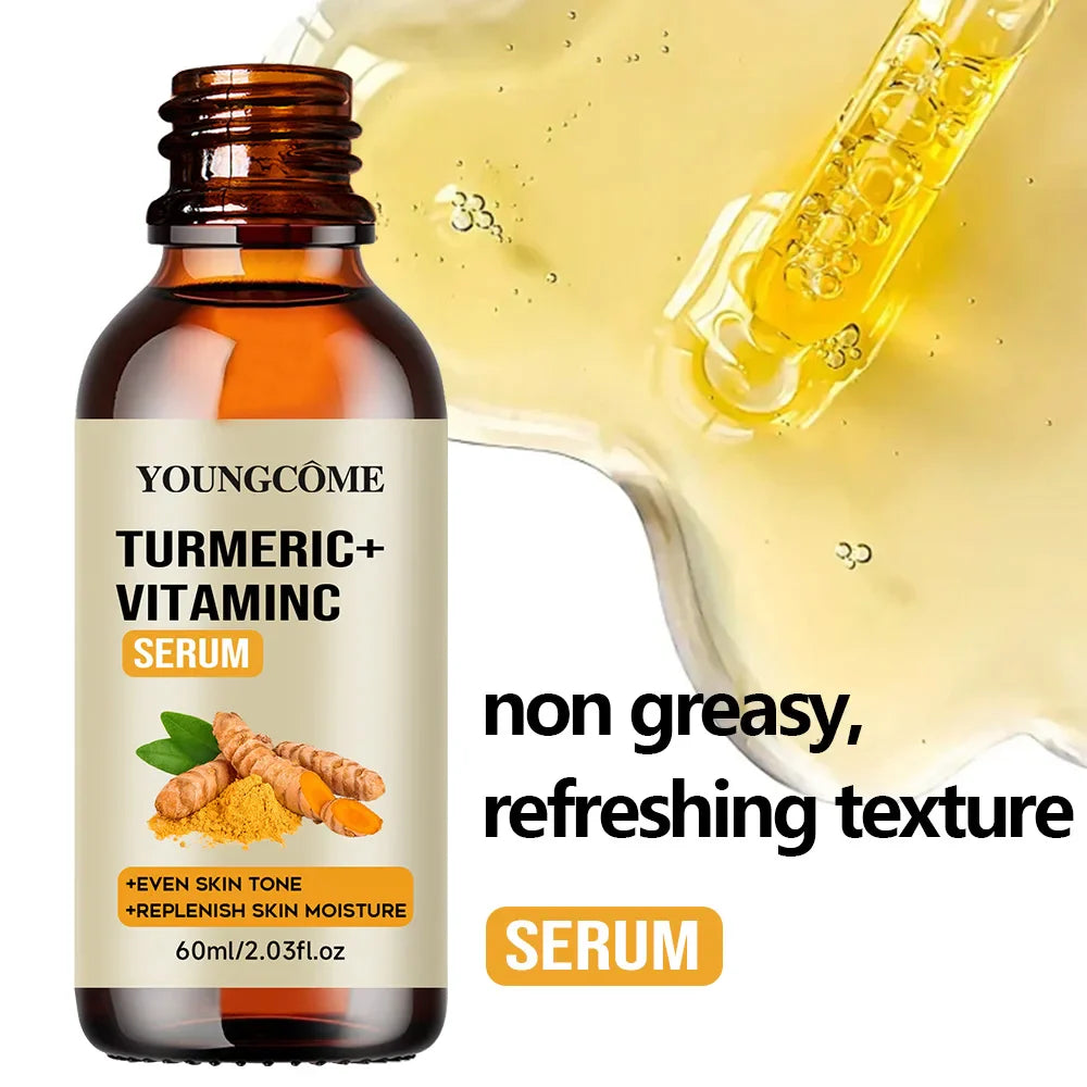 YOUNGCOME Turmeric & Vitamin C Cream Set – Collagen & Retinol