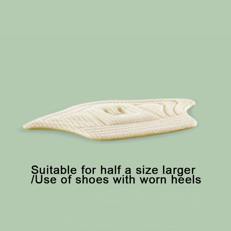 Unisex Shoe Insoles with Adhesive Back Sticker Anti-Wear Heel Cushion Feet Care Protector Insert for Shoe Inserts Peaceful Pleasures Health and Wellness