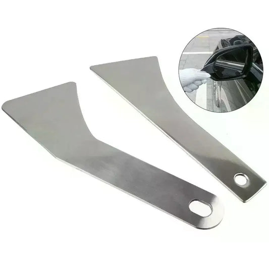 Stainless Steel Prybar Scraper – Trim & Residue Removal Tool Prybar Scraper Peaceful Pleasures Health and Wellness C