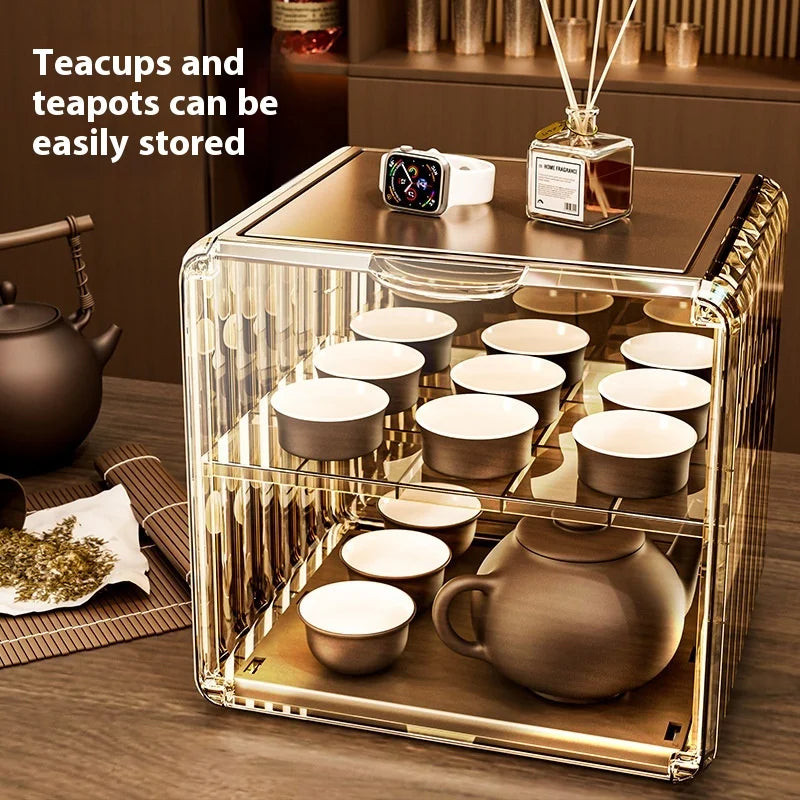 Dust-Proof Cup Storage Organizer | Mugs, Coffee & Glassware