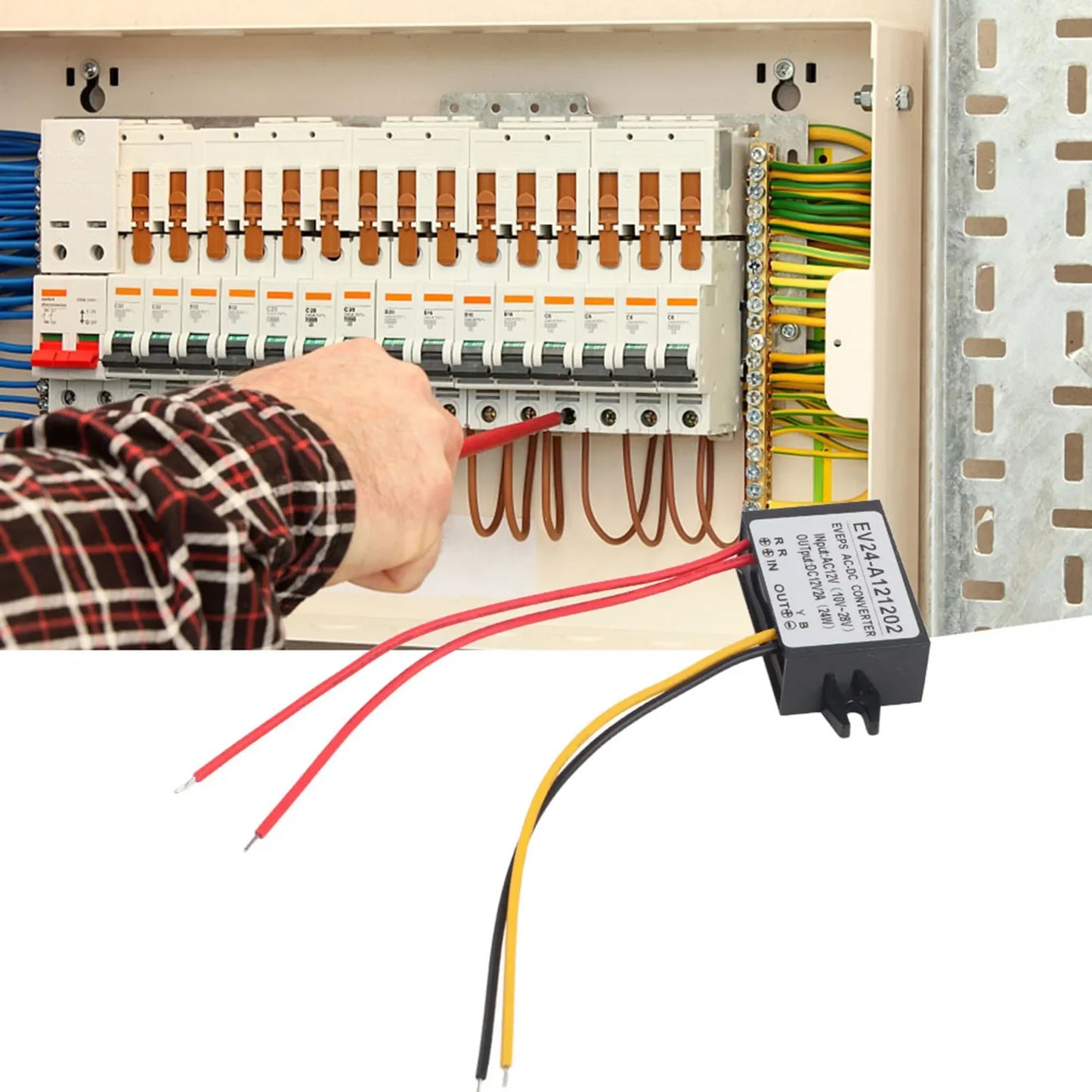 AC DC Power Supply Module 10 28V 12V Buck Converter Step Down
