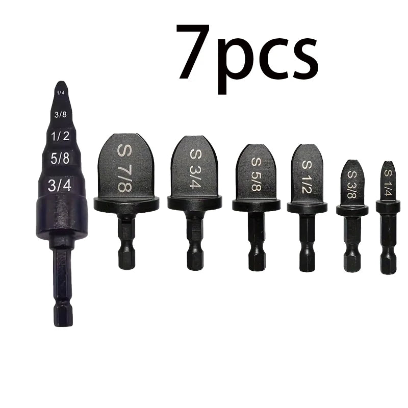 1 6 Electric Copper Tube Expander Reamer Head Pipe Installation Tool
