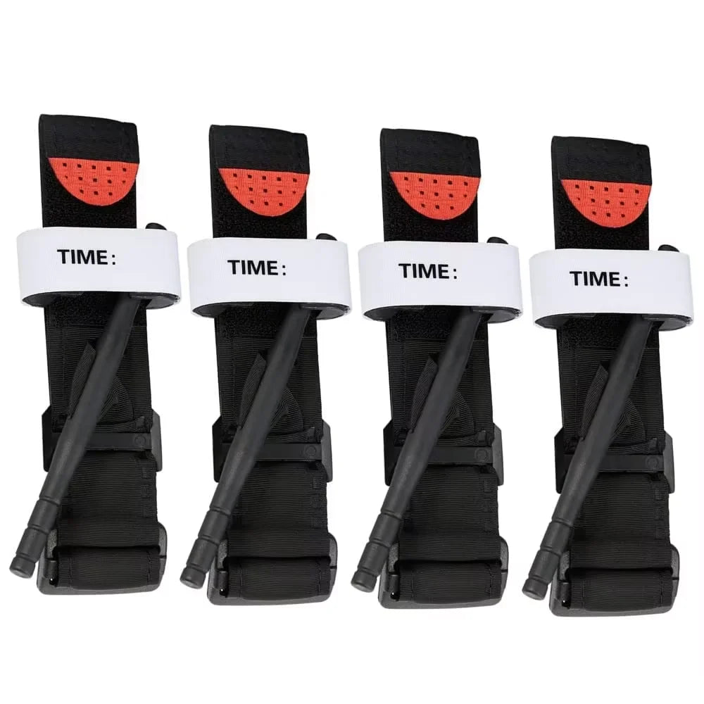 4 pcs Tactical survival combat tourniquet, 75/95cm rotating tourniquet, medical emergency belt for outdoor Peaceful Pleasures Health and Wellness 4pcs 95cm tourniquet