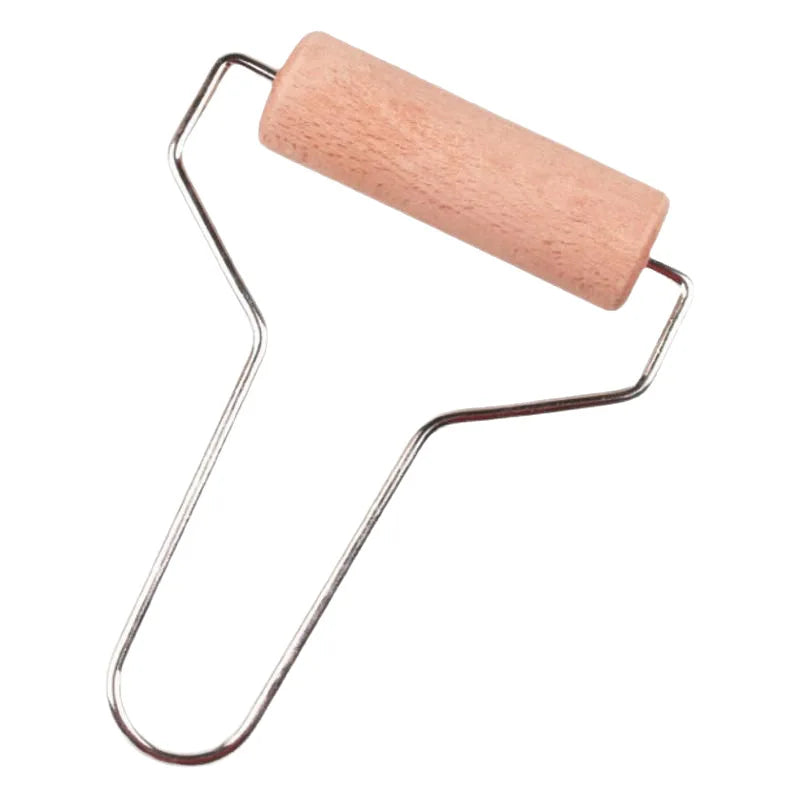 Professional Wooden Clay Roller Pottery Creates Smooth Even Sheets