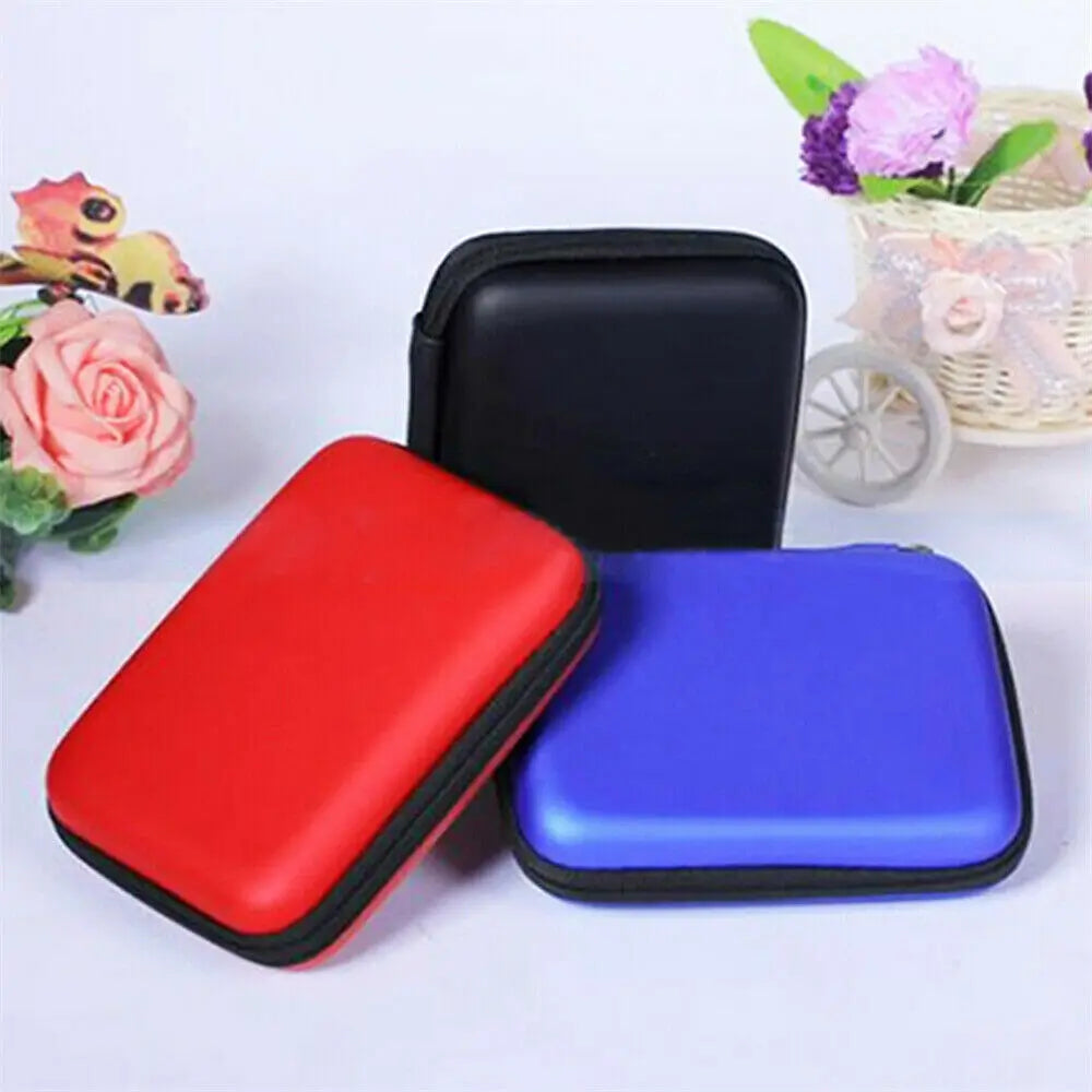 Portable Carry Case Shockproof Cover Pouch For 2.5 Inch USB HDD Hard Disk Drive Protect Bag Lightweight And Compact Design Peaceful Pleasures Health and Wellness