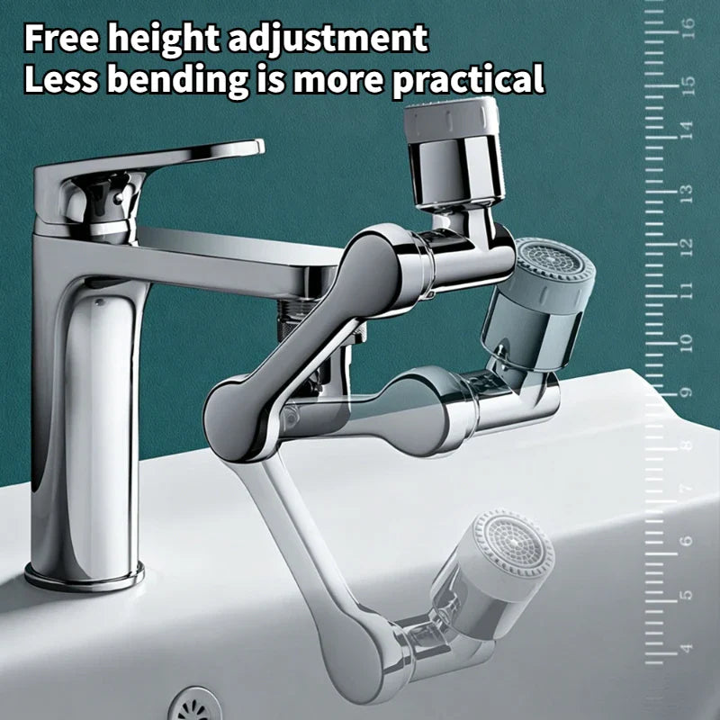 Swivel Robotic Arm Faucet Aerator Extender – Kitchen & Bathroom