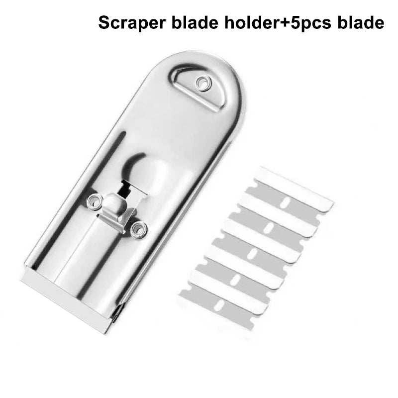 Stainless Steel Scraper Tool – Glass, Tile & Paint Removal Cleaning Scraper Tool Peaceful Pleasures Health and Wellness A2