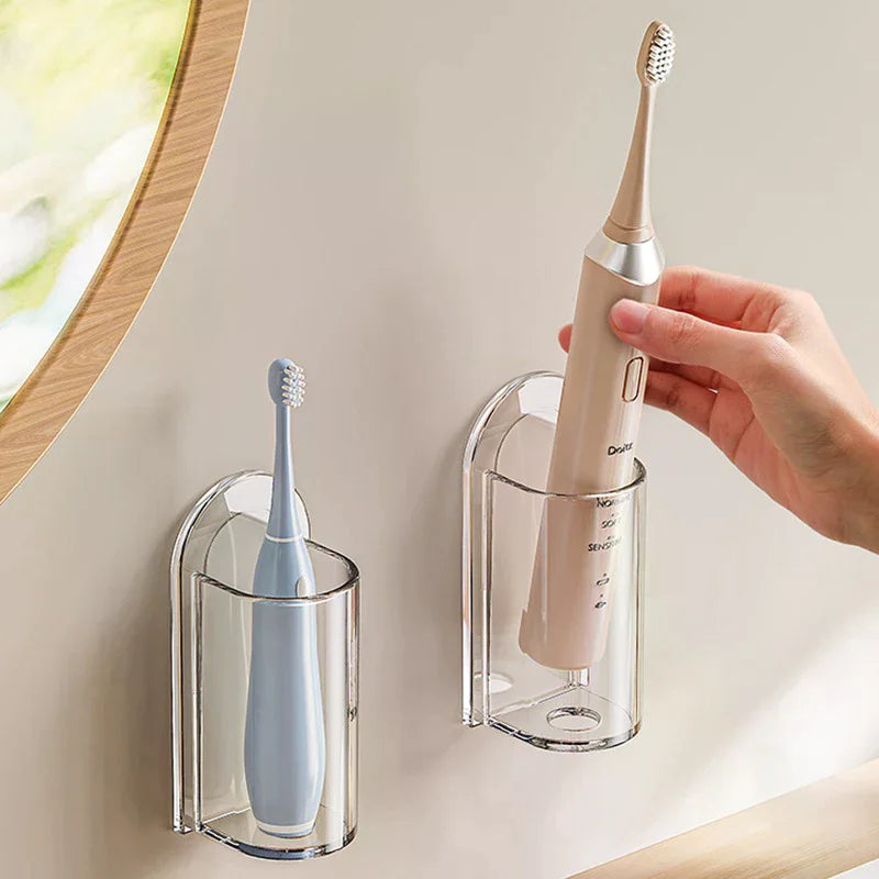 Wall Mounted Electric Toothbrush Holder – Punch-Free Toothbrush Wall Holder Peaceful Pleasures Health and Wellness