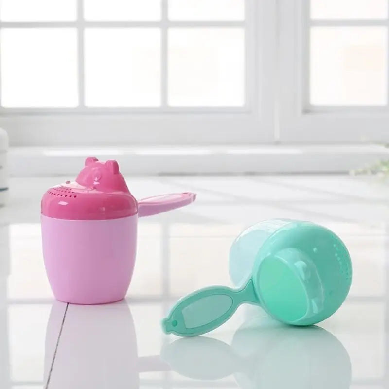 Kids Waterfall Bath Rinse Cup | Eye-Safe Toddler Hair Rinser