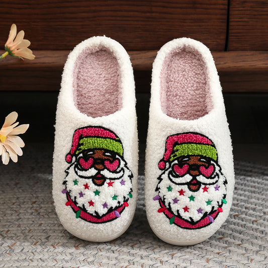 Beagle Fluffy Plush Winter House Slippers for Women & Men House Slippers Peaceful Pleasures Health and Wellness