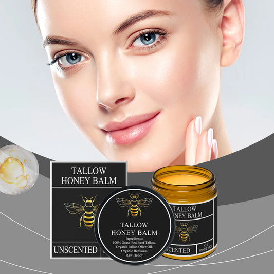 Honey Tallow Moisturizing Cream – Anti-Aging Daily Face Care Face Moisturizer Cream Peaceful Pleasures Health and Wellness