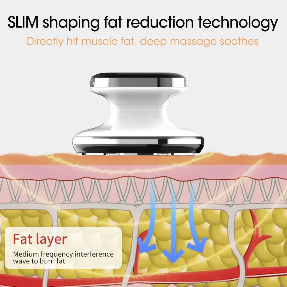 RF Body Sculpting Massager – EMS, LED & Contouring Device