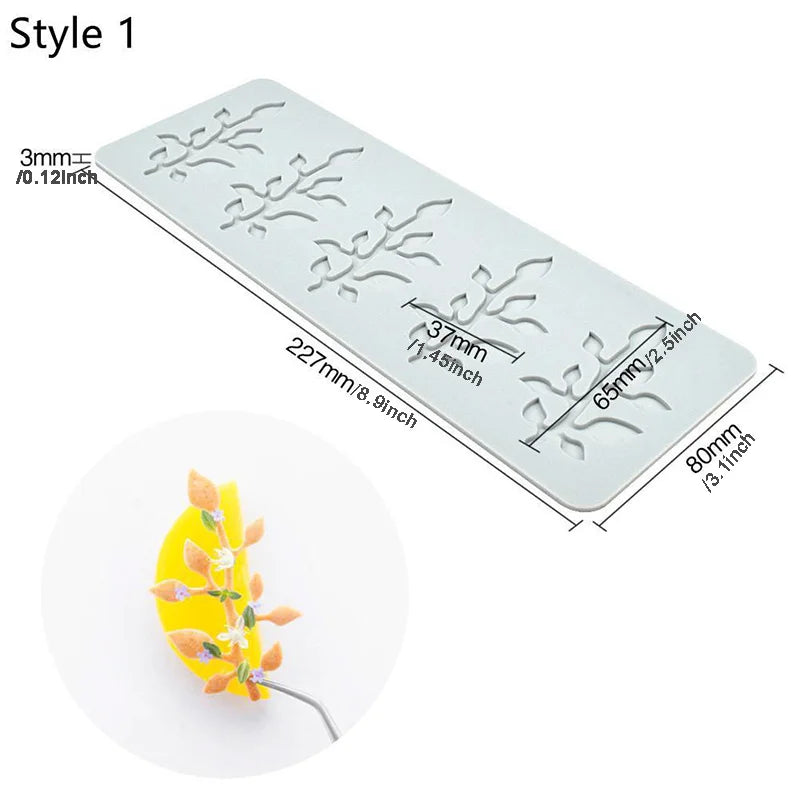3D Silicone Chocolate & Fondant Molds – Cake, Soap & Resin