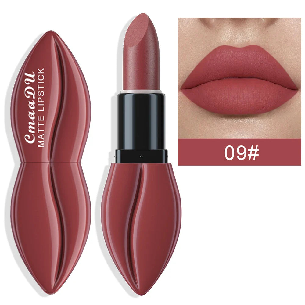 cmaadu Matte Lipstick – Velvet High Pigment Waterproof Lip Gloss
