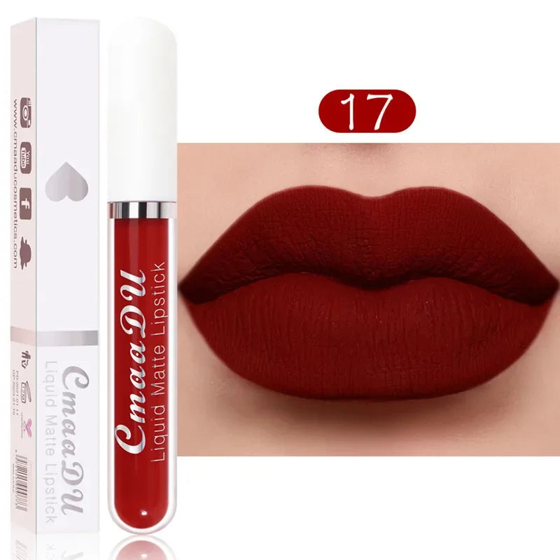 IFANYUO 6-Pc Matte Liquid Lipstick Set – Waterproof Velvet Lip Gloss