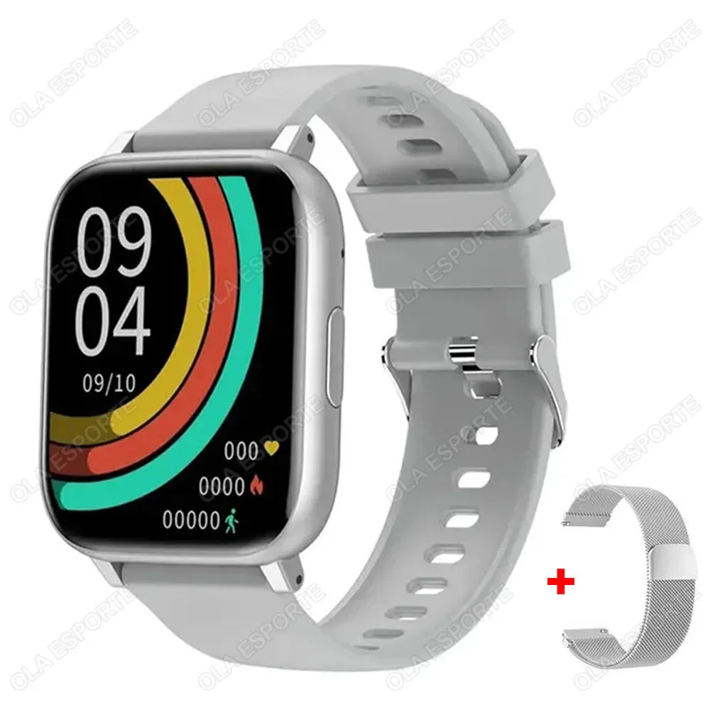 Ola Esporte 2025 Smart Watch – Bluetooth Call & Fitness Tracker