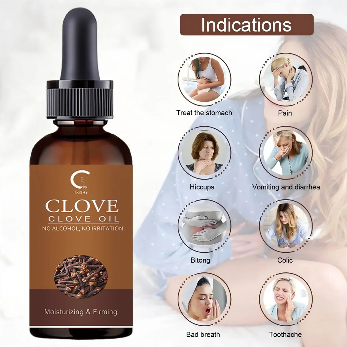 TRSTAY Moisturizing & Firming Skin Oil | Massage & Skincare
