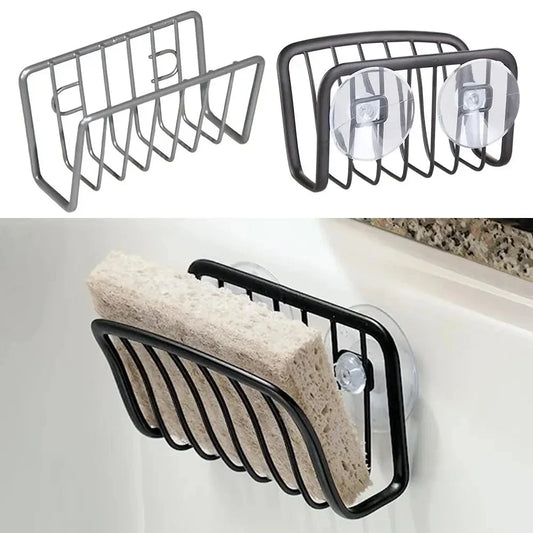 Stainless Steel Sponge Holder | Suction Cup Sink Caddy Sink Sponge Caddy Oasis Select