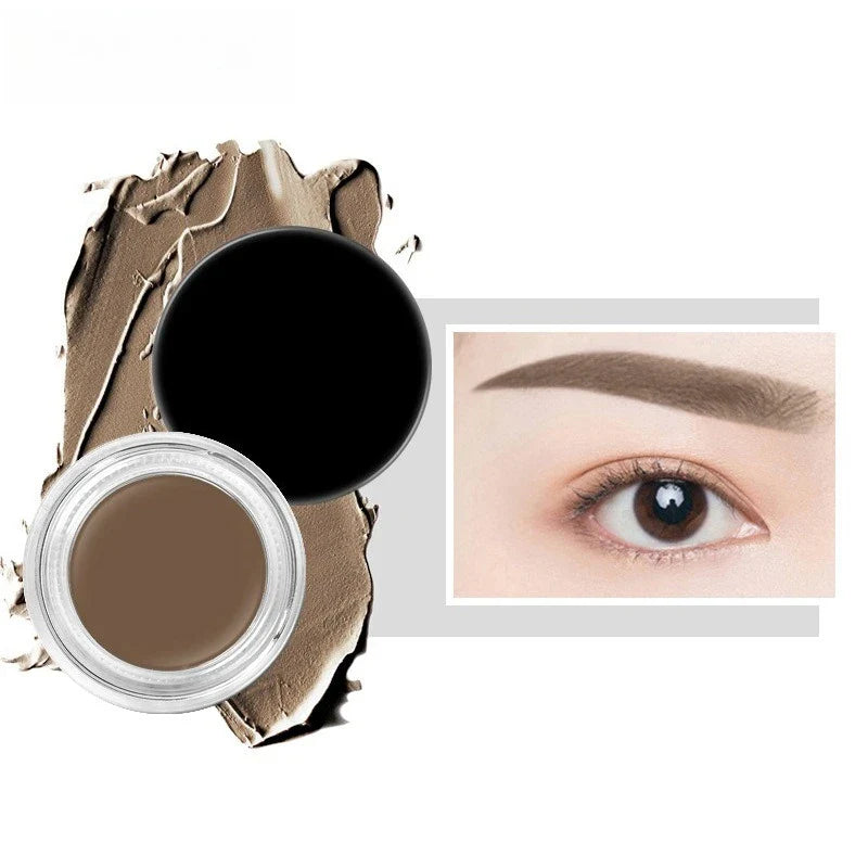 Waterproof 3D Eyebrow Pomade Gel – Natural Long-Lasting Brow