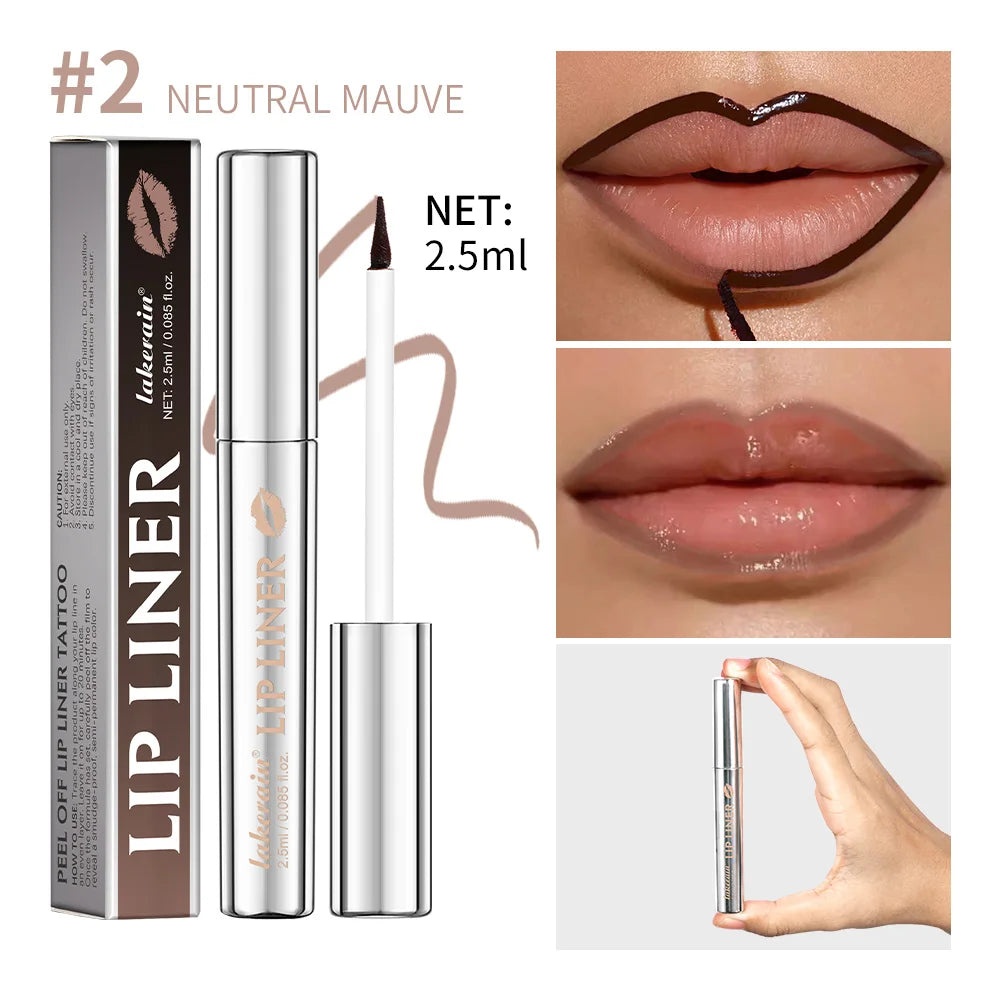 Peel Off Lip Liner – Waterproof, Matte & Transfer-Proof