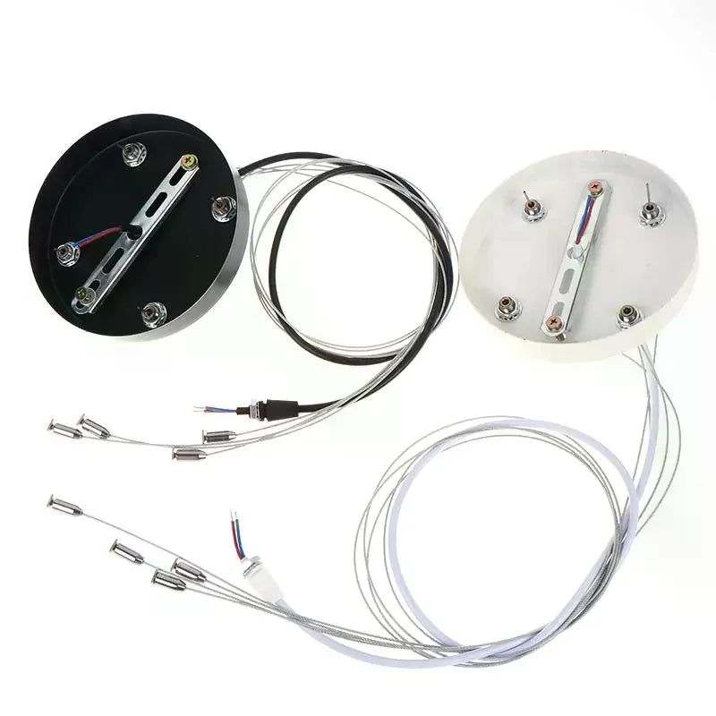 Ceiling Rose Canopy Steel Wire Rope – Chandelier Retrofit Fitting