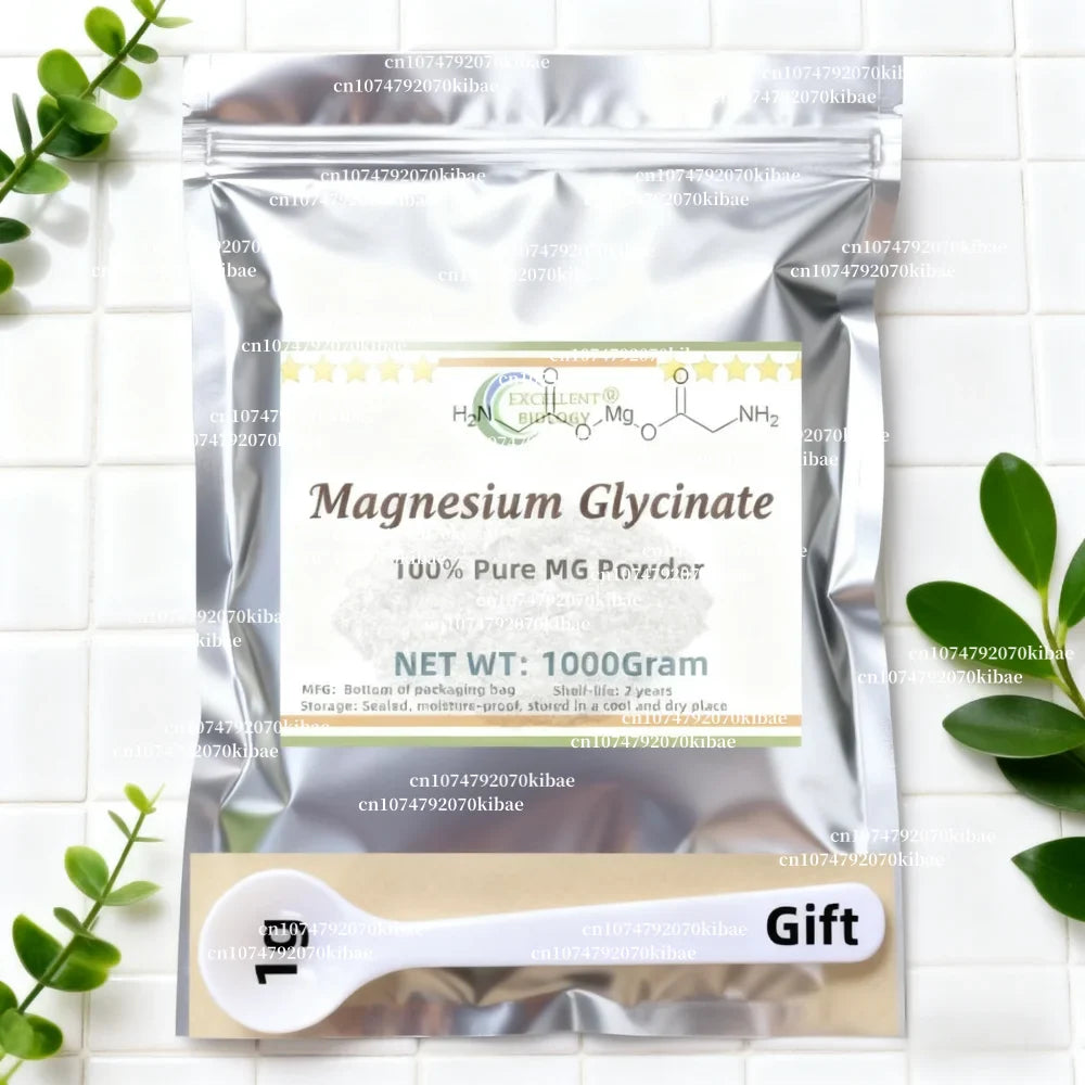 99% Pure Magnesium Glycinate Supplement – High Bioavailability