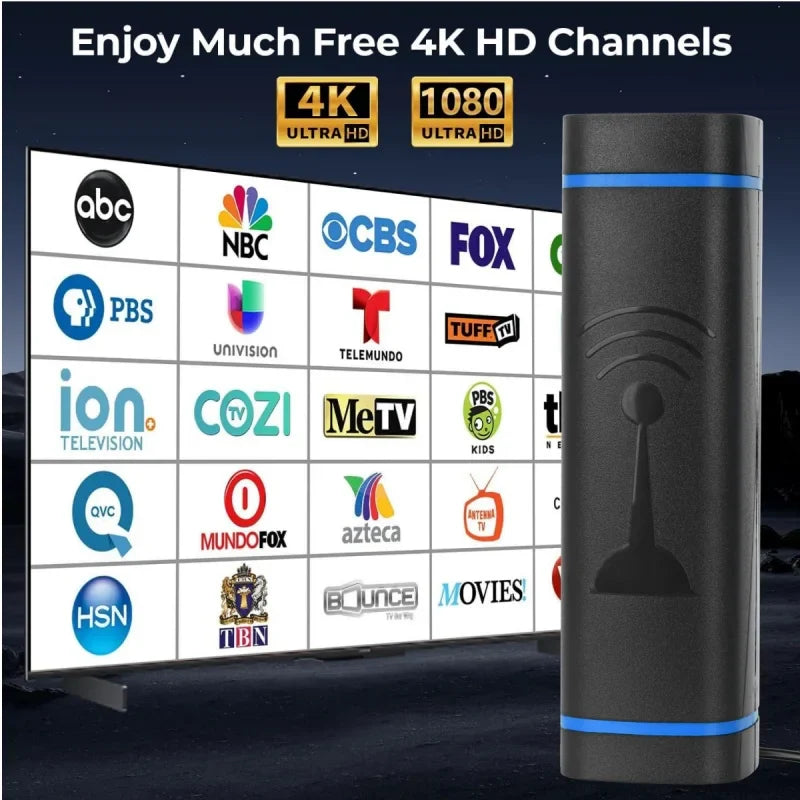 ATSC HD Digital TV Antenna 5m Indoor Outdoor 4K 1080P Signal