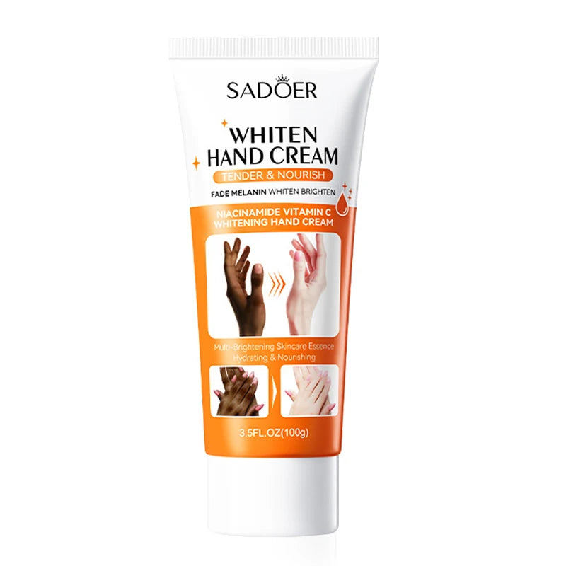 SADOER 100g Moisturizing Hand Cream | Non-Greasy & Brightening