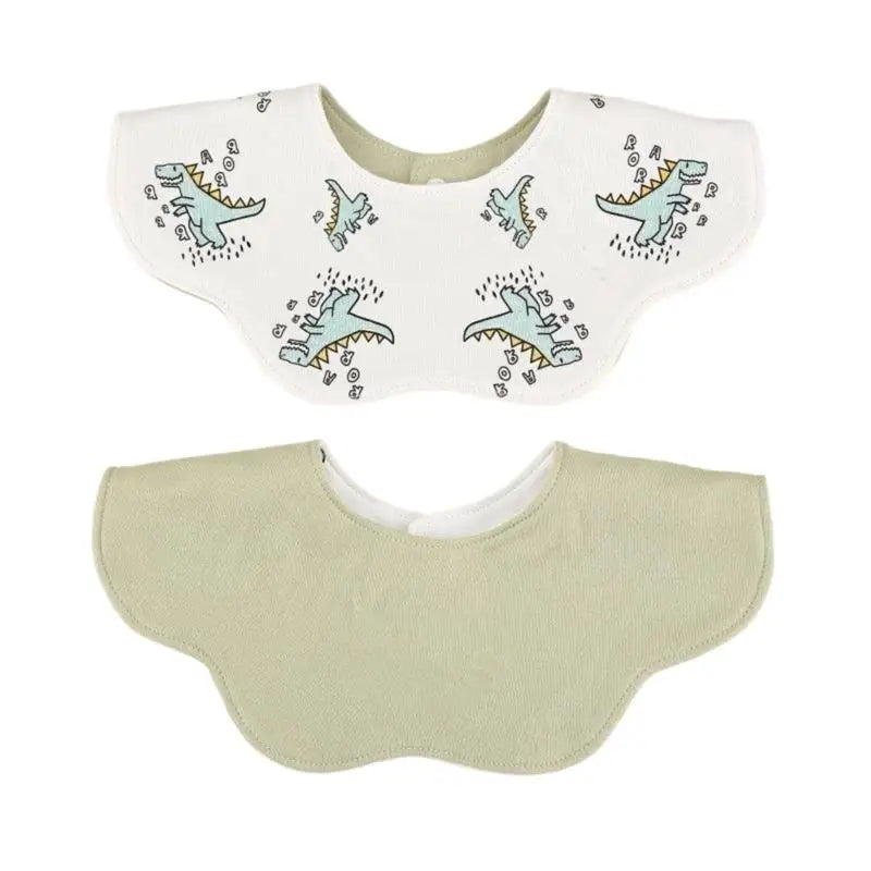 Double-Sided Cotton Baby Bib | 360° Toddler Burp Cloth