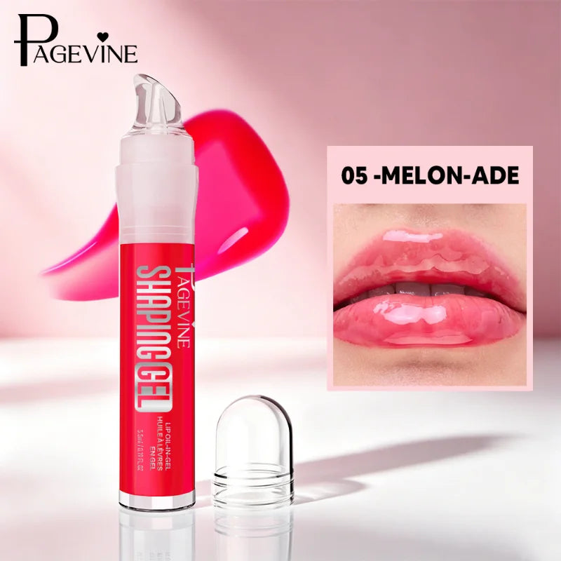 Tint Long Lasting Moisturizing Shiny Lip Plumper Gloss 8 Colors Hydrating Nourishing Lip Oil Low Saturation Smoothing Lip Makeup Peaceful Pleasures Health and Wellness 5