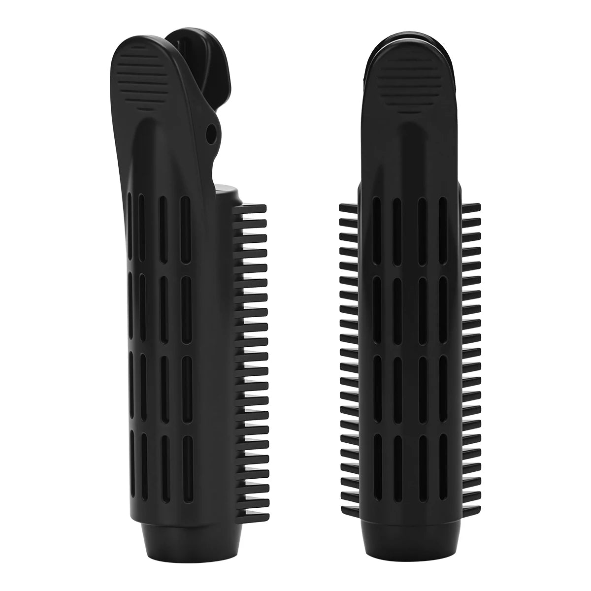 2/4Pcs Set Hair Root Fluffy Lazy Hair Clips Hair Styling Hairpins Curling Barrel Hair Clips Curlers Portable Hair Accessories Peaceful Pleasures Health and Wellness 2 black Size fits all