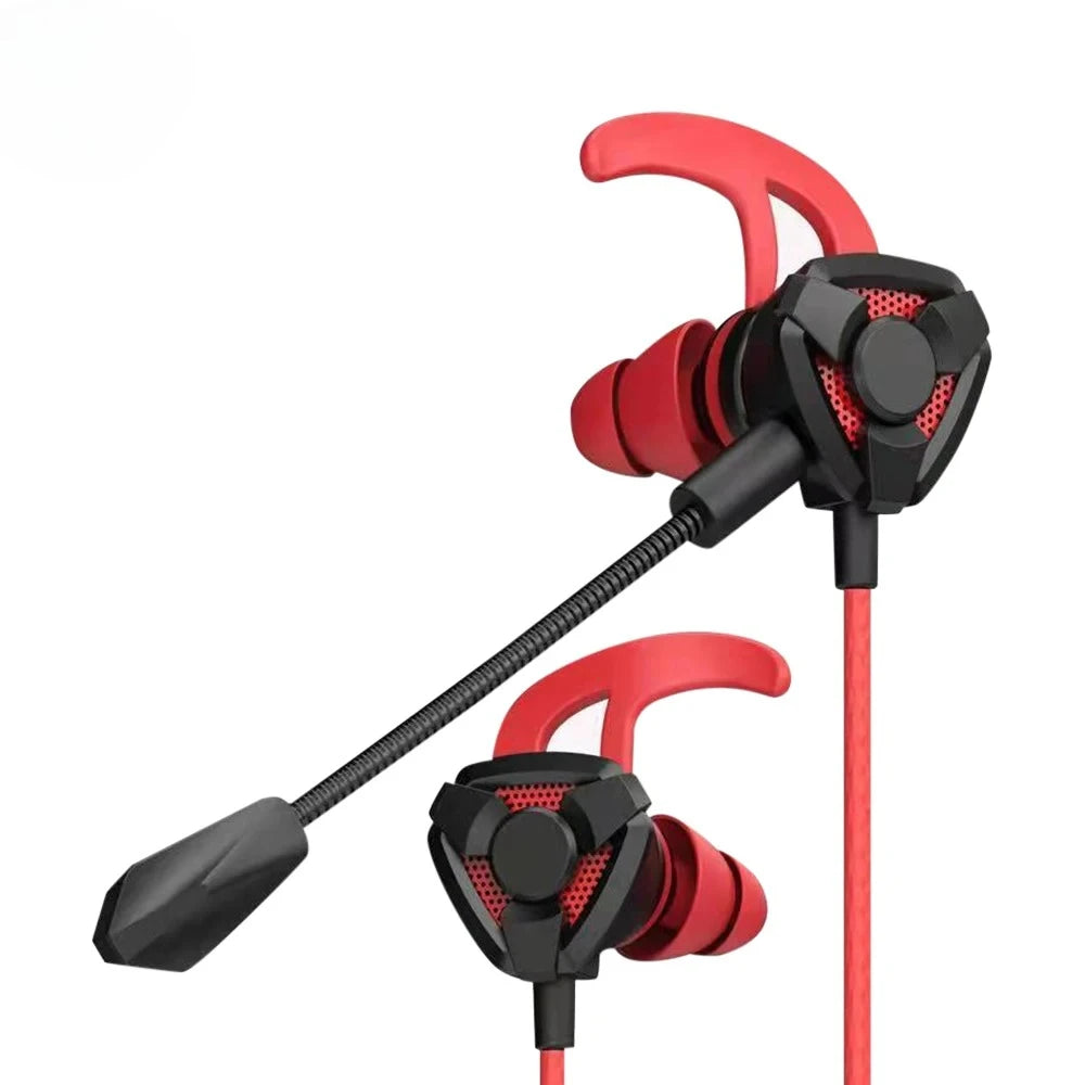 Professional Gamer Earphone Wired Headset Gaming Earbuds With Mic For Pubg PS4 CSGO Casque Phone Tablet Laptop Universal Game Peaceful Pleasures Health and Wellness