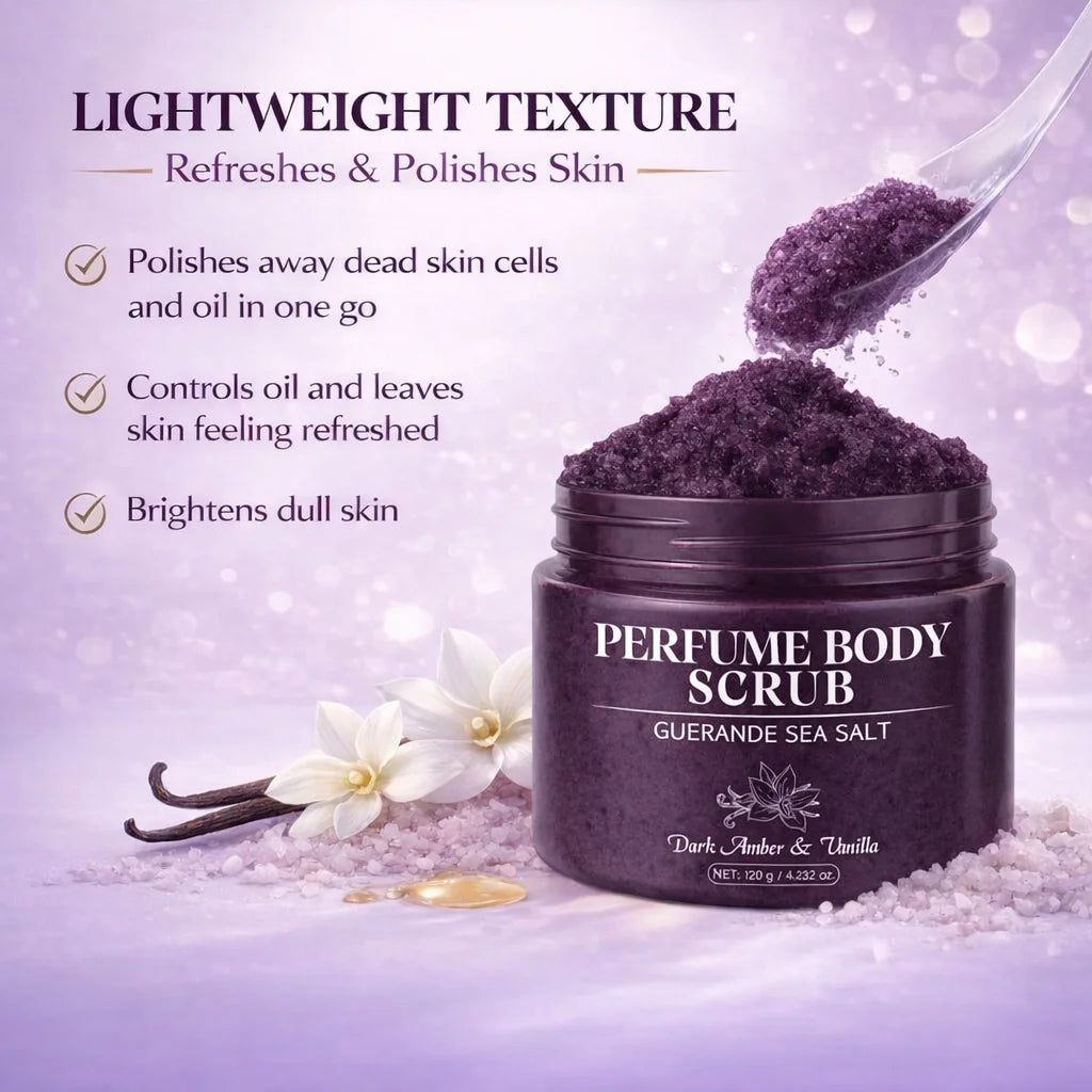 SAUVASINE Sea Salt Body Scrub – Exfoliate & Brighten Skin | 120g