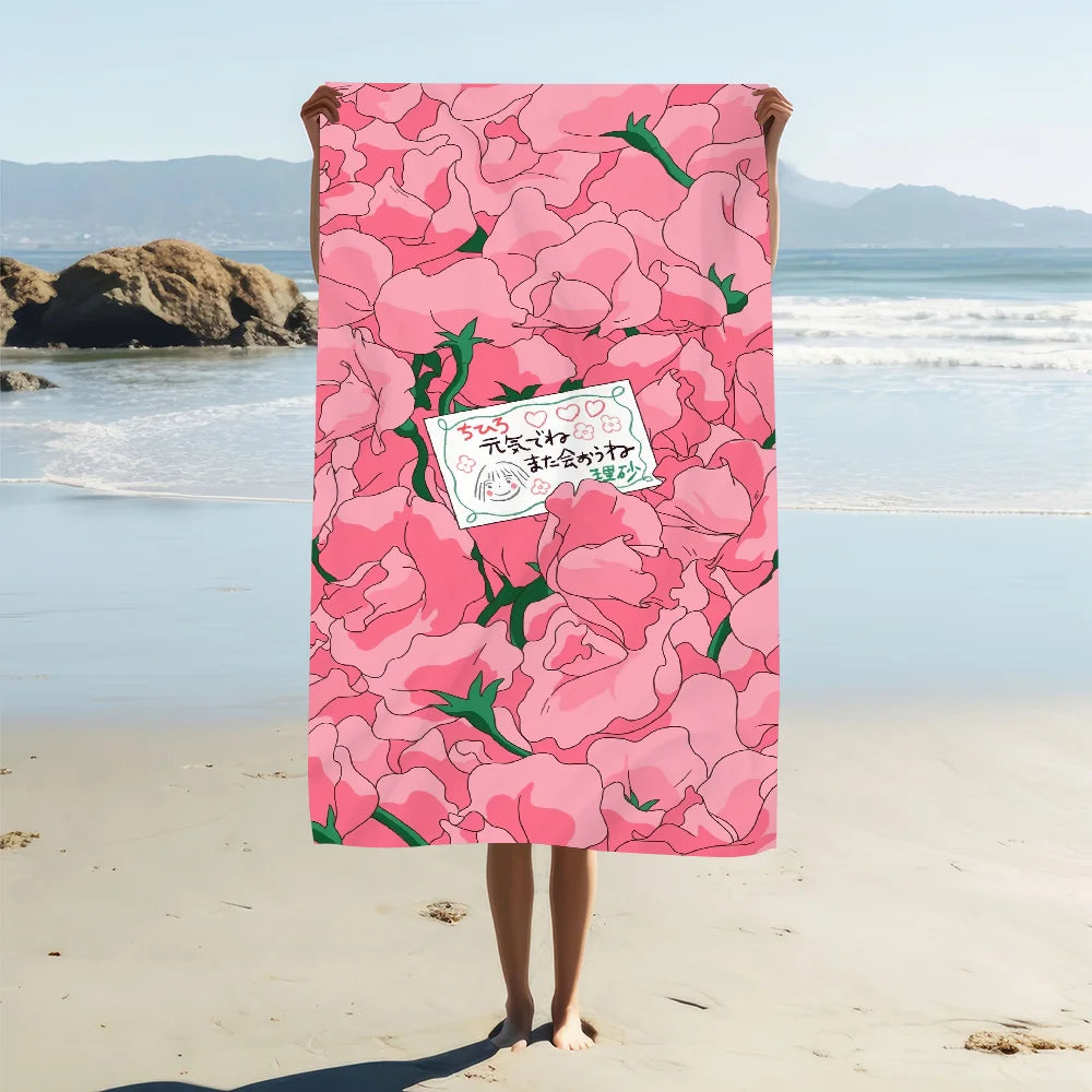 Anime Spirited Away Quick-Dry Beach Towel | 11 Sizes