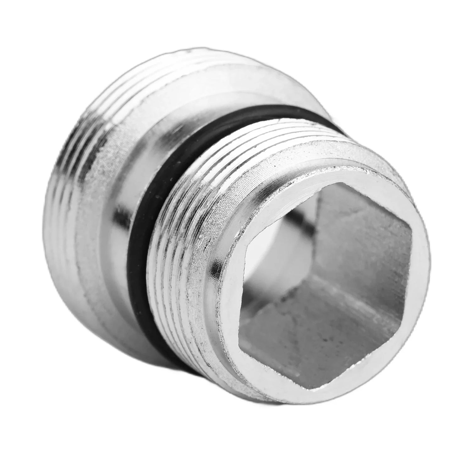 4-Pack Copper Faucet Tap Adapters M22 Male Thread & Washers