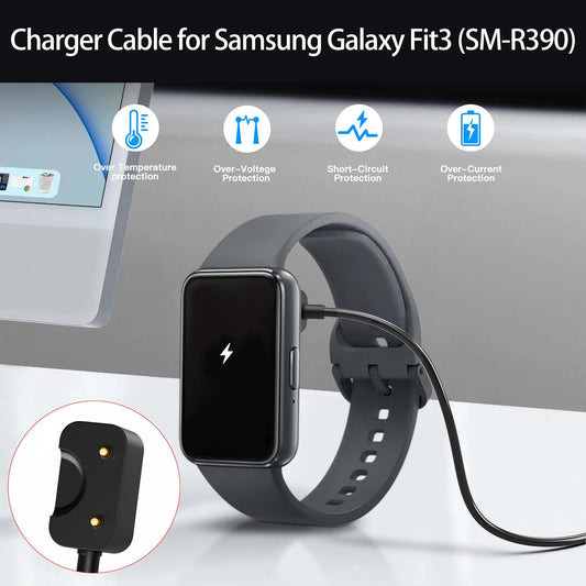 Samsung Galaxy Fit 3 Magnetic Charger Cable 100cm USB-C Peaceful Pleasures Health and Wellness