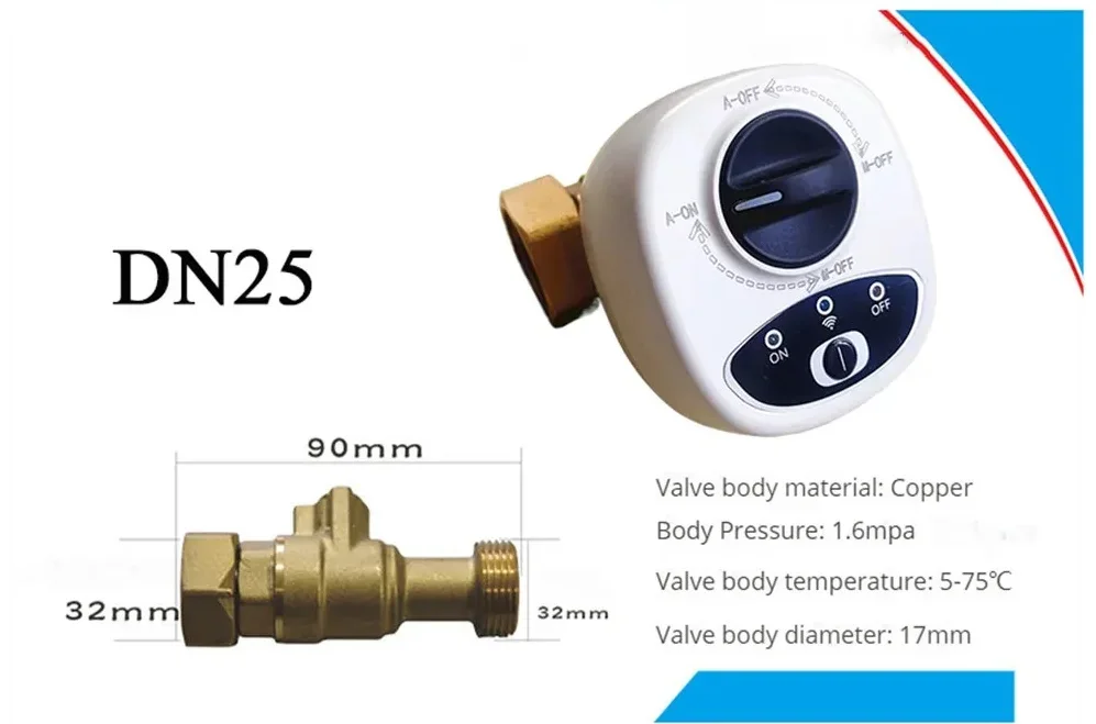 eWeLink WiFi Smart Ball Valve DN15/DN20/DN25 – Alexa Google