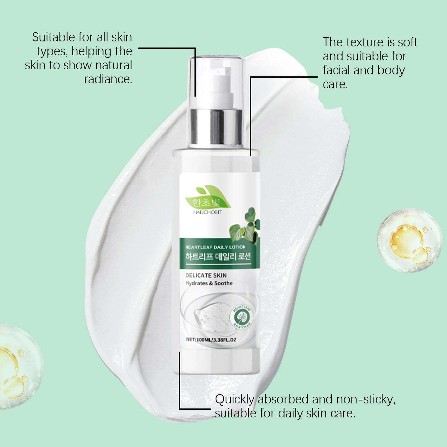 Heartleaf Houttuynia Moisturizing Lotion – Deep Nourish 100ml