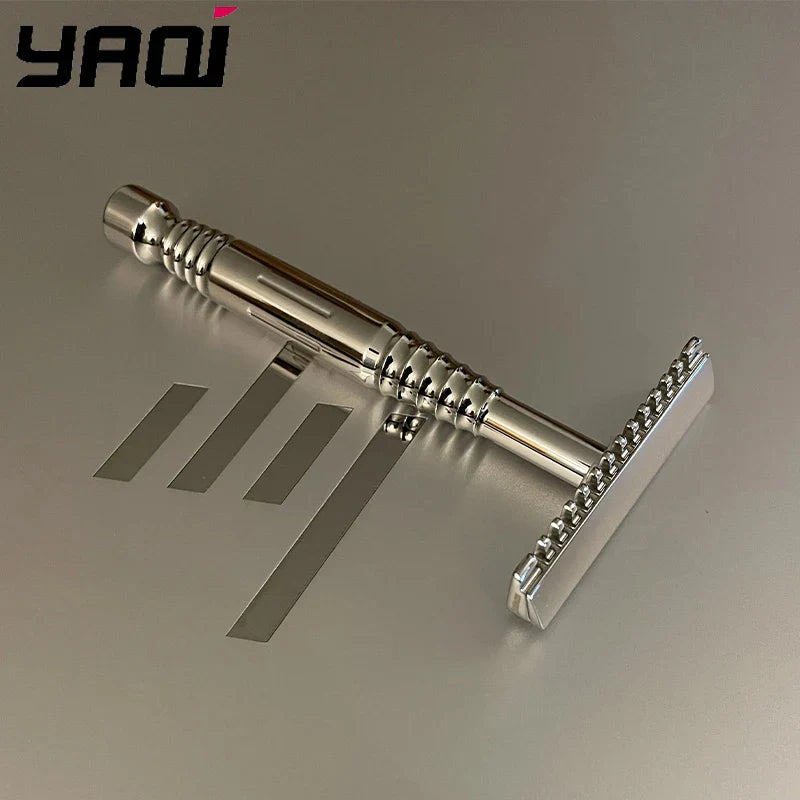 YAQI Romulus Open Comb 316 SS AC Blade Safety Razor for Men