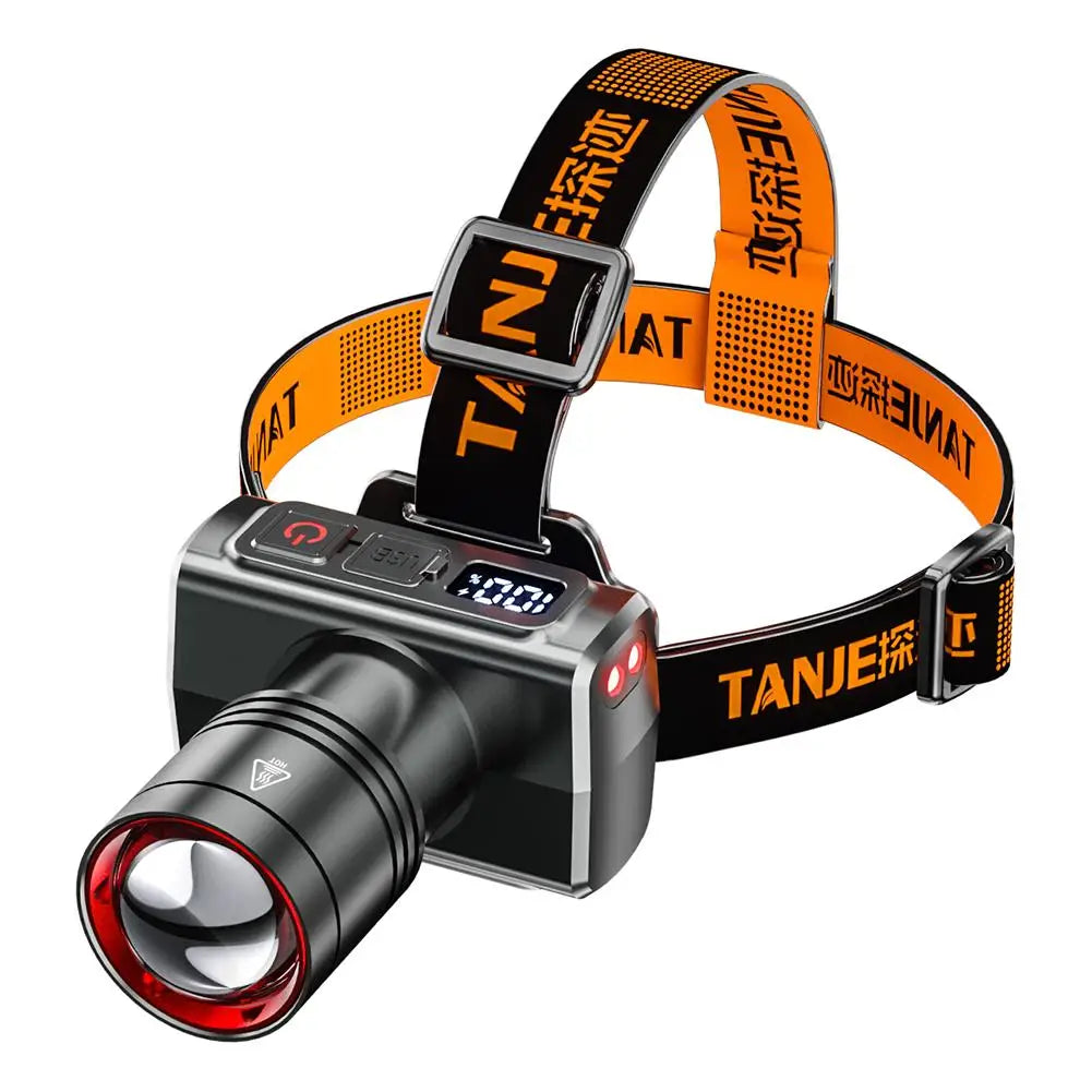 Rechargeable LED Headlamp | Motion Sensor, Waterproof