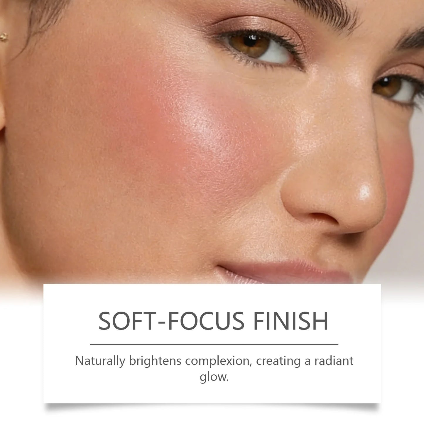 Zephoco Red Silky Moisturizing Blush | Hydrating Natural Contour